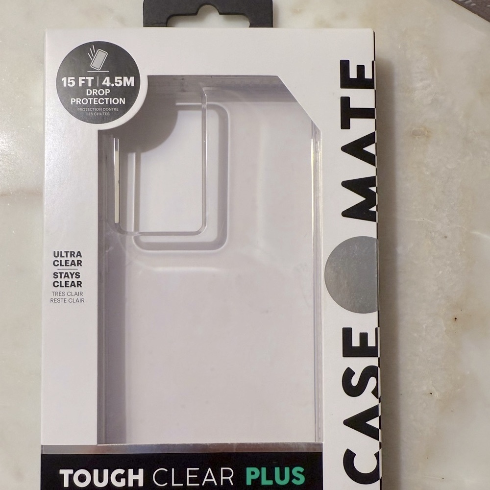 NWT Case Mate Samsung Galaxy S22 Ultra Tough Clear Plus Case